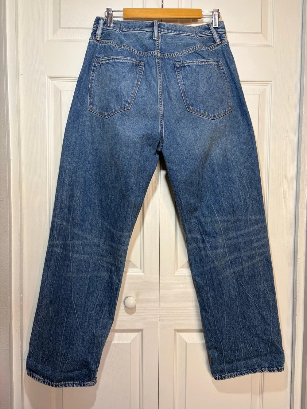 Todd Snyder Relaxed Straight Men’s Jeans - Classic Blue